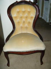 antique boudoir chair