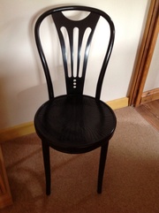 Black dining/kitchen chairs